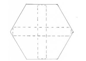 Hexagon lg 82mm - 3135